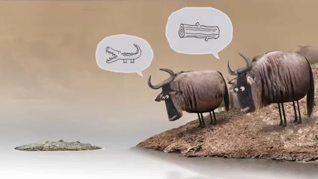 Los ñus (Wildebeest). Cortometraje de animación de Ant Blades