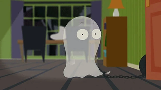 Ghostly. Cortometraje de animación de Eric Monteagudo y Orió Peñalver