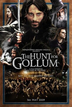 The hunt for gollum corto cartel poster
