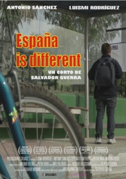 España is different corto cartel poster