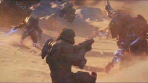 Halo 5 Guardians Intro Game Cinematic. Videojuego de la saga Halo