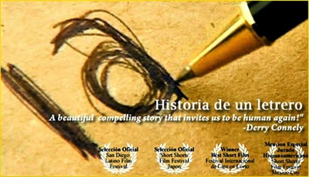 Historia de un letrero. Cortometraje mexicano ganador en Cannes 2008