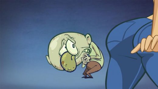 A paedophile. Cortometraje español de animación de Nacho Rodríguez