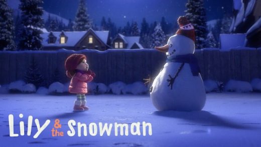 Lily & the Snowman. Cortometraje de animación de Dan Abdo