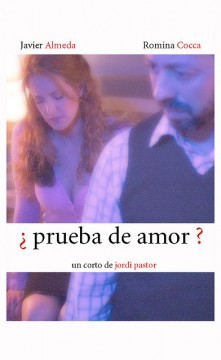 Prueba de amor cortometraje cartel poster
