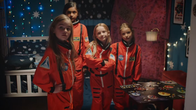Space Girls. Cortometraje de acción y aventuras de Carys Watford