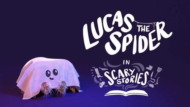 Lucas the Spider - Scary Stories. Cortometraje animación Joshua Slice