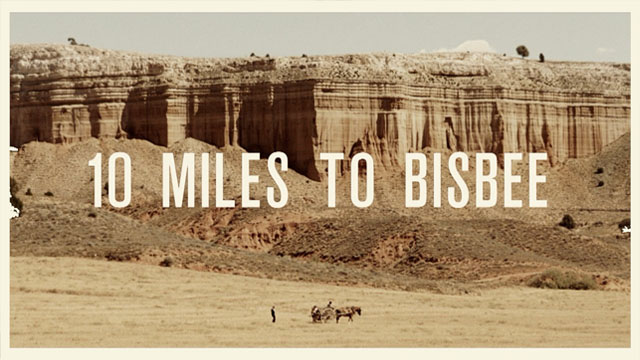 10 Miles to Bisbee. Cortometraje y western español de Oriol Rigata