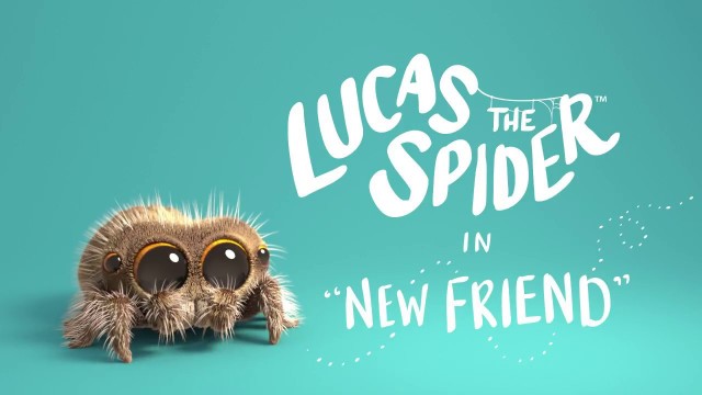 Lucas The Spider - New Friend. Cortometraje de animación Joshua Slice