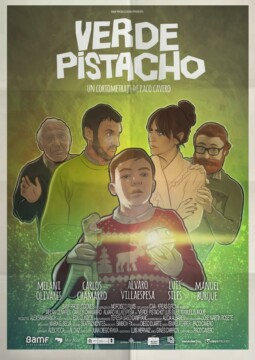 Verde pistacho corto cartel poster