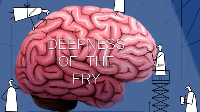 Deepness of the Fry. Cortometraje de animación de August Niclasen
