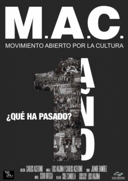 Primer aniversario M.A.C. corto cartel poster