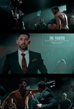 The Fighter corto cartel poster
