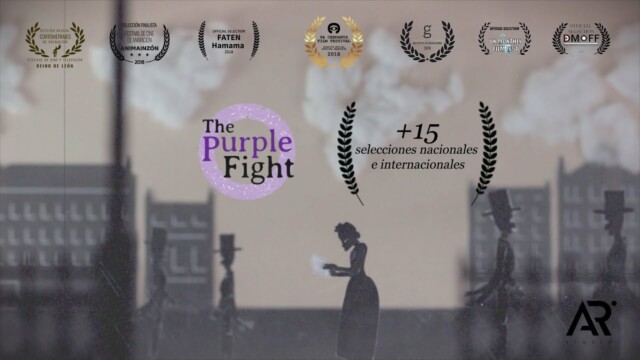 The Purple Fight. Cortometraje de animación de Alberto Rey García