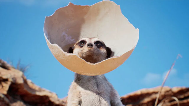 Meerkat. Cortometraje de animación de Weta Digital