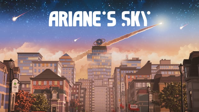 Ariane's Sky. Cortometraje de animación de Amer Abou-Rizk