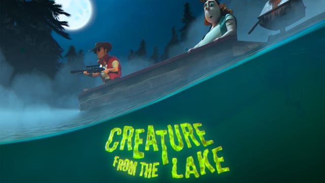 Creature from the lake. Cortometraje de animación de Renata Antunez