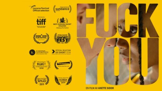 Fuck You. Cortometraje y drama sueco de Anette Sidor