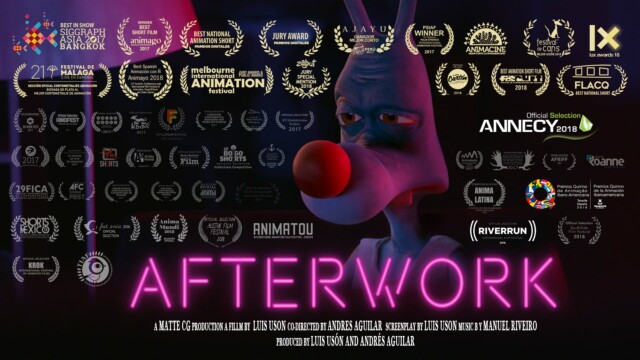 Afterwork. Cortometraje animación de Luis Usón y Andrés Aguilar