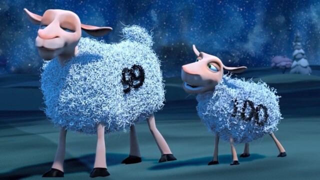 The Counting Sheep. Corto animación Katelyn Hagen & Michale Warren