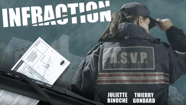 Infraction. Corto de ciencia ficción protagonizado por Juliette Binoche