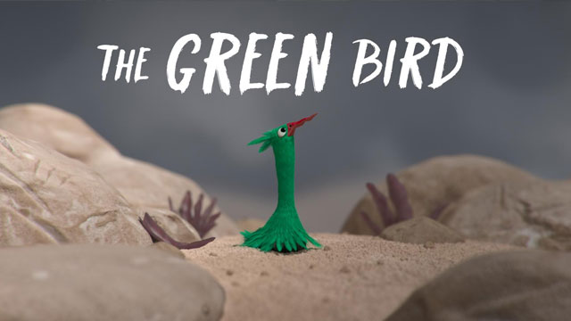 El pájaro verde (The green bird). Cortometraje de animación