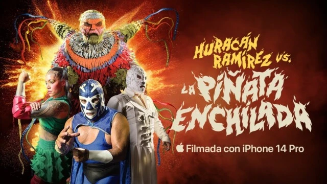 Huracán Ramírez vs. La Piñata Enchilada. Cortometraje mexicano