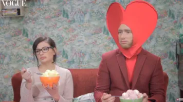 Fashion Drama de San Valentín, con Miriam Giovanelli y Pablo Rivero